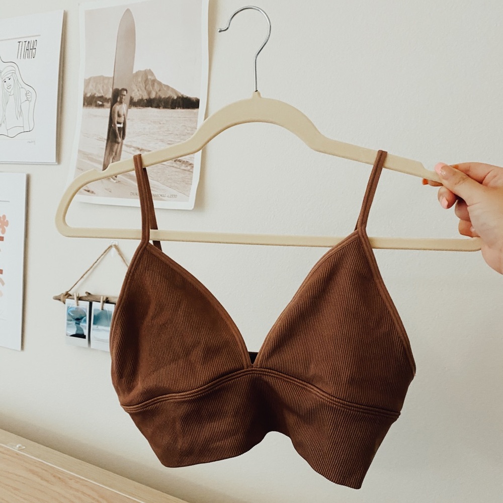 Dark Rose Colored Bralette
